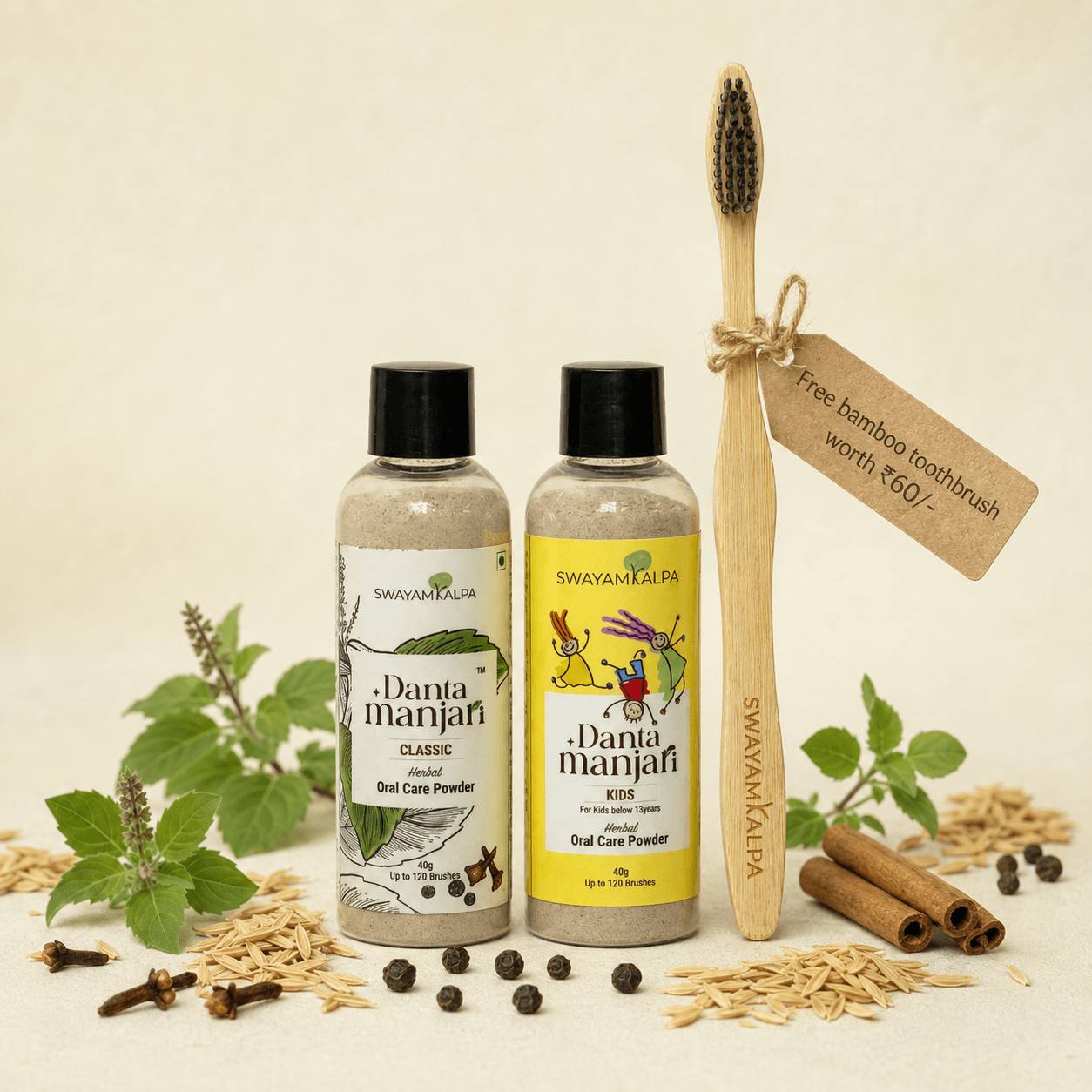 Danta Manjari Classic 1 Bottle + Kids 1 Bottle