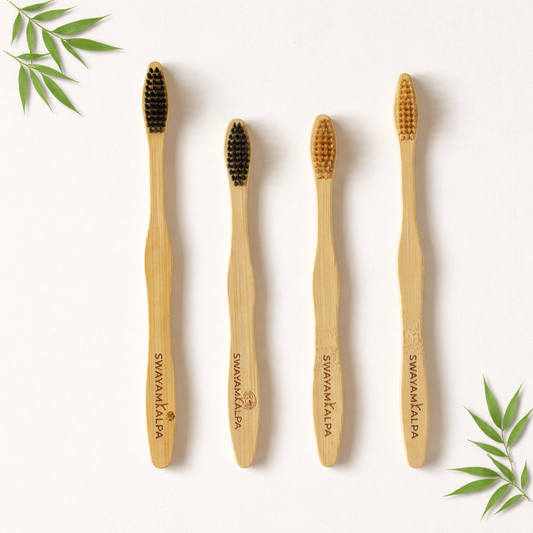 Bamboo toothbrush - Family Pack