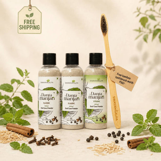 Danta Manjari Classic 2 Bottles + Strong 1 Bottle