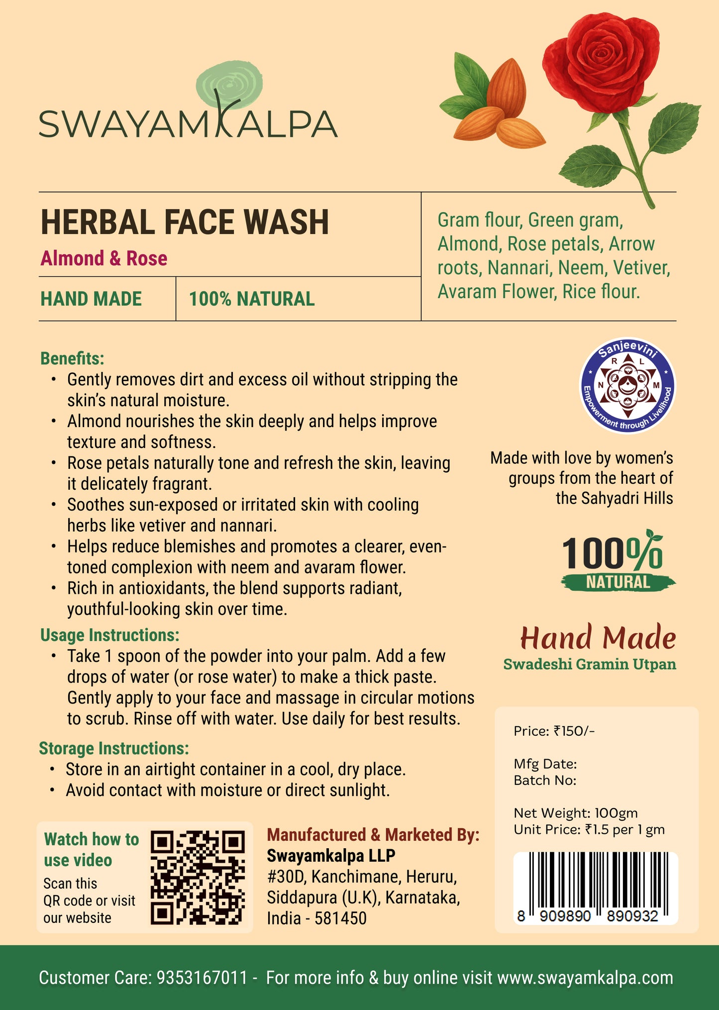Face Wash Powder